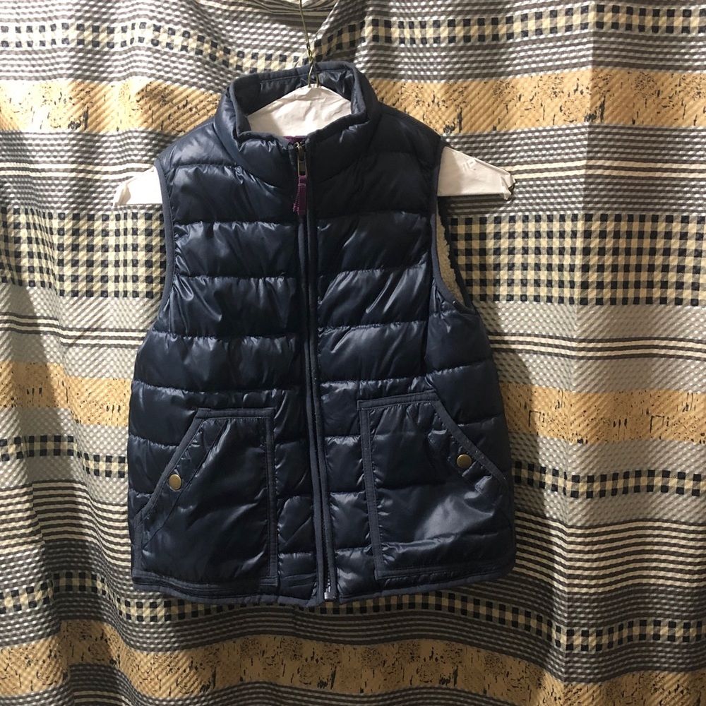 Jcrew Crewcuts kids puffer jacket vest